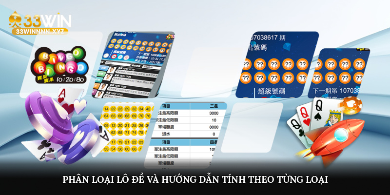 Phân loại lô đề và hướng dẫn tính theo từng loại